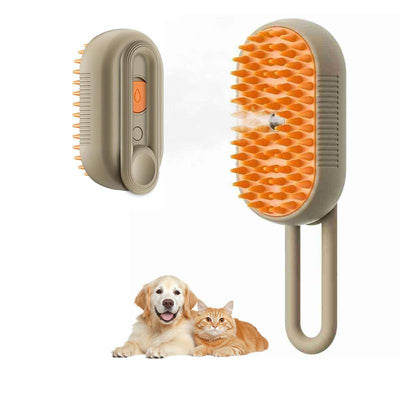 Transform Grooming with the 3-IN-1 Pet Steam Brush: Say Goodbye to Flying Fur and Hello to a Shiny Coat!