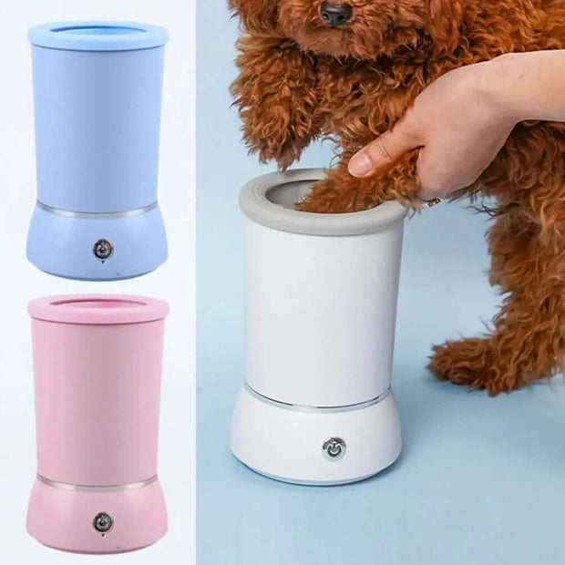 Revolutionary Portable Electric Dog Paw Washer - Keep Your Pet's Paws Clean Effortlessly!