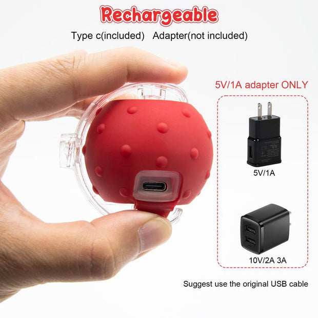 The Purr-fect Playtime: USB Rechargeable Ball Toy for Cats & Dogs - Chirp, Chase, and Conquer Boredom!