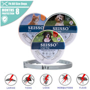 Say goodbye to fleas and ticks! 🌟 Check out our 38/70CM retractable anti-parasitic collars for dogs and cats—perfect for keeping your furry friends safe and stylish! 🐾💖