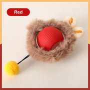 The Purr-fect Playtime: USB Rechargeable Ball Toy for Cats & Dogs - Chirp, Chase, and Conquer Boredom!