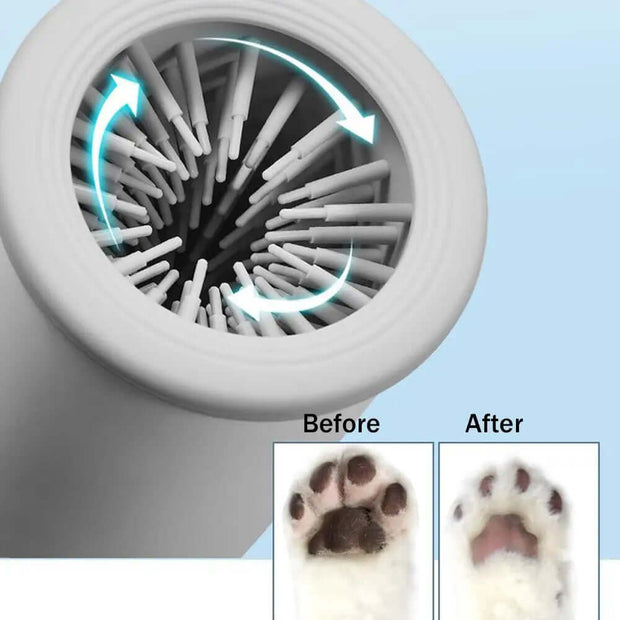 Revolutionary Portable Electric Dog Paw Washer - Keep Your Pet's Paws Clean Effortlessly!